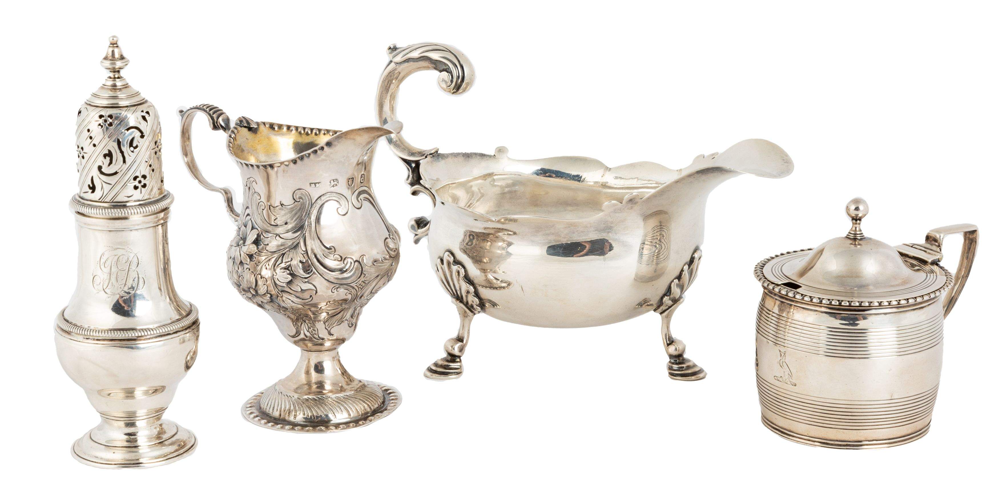 Four Sterling Silver Pieces Cottone Auctions