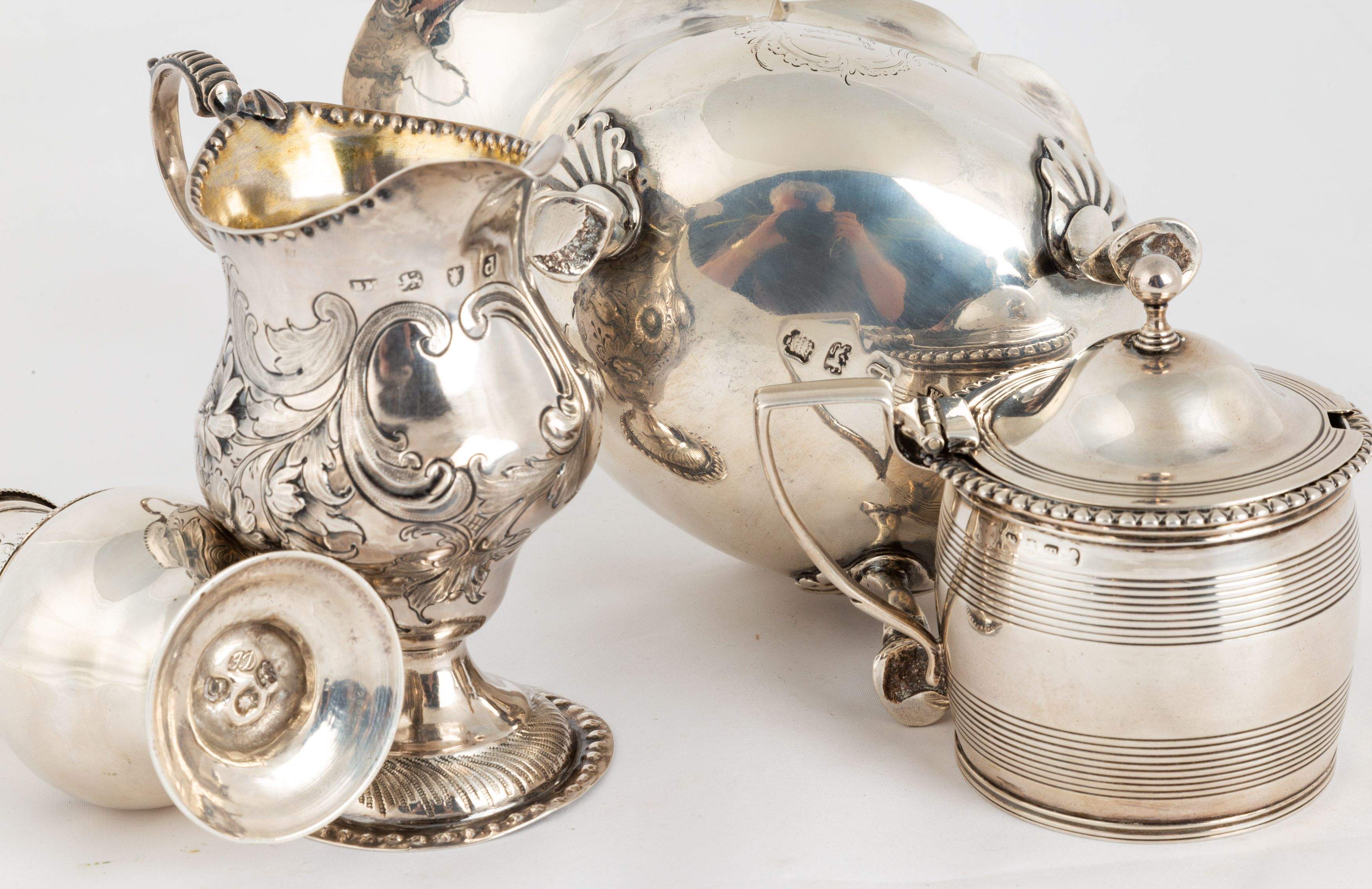 Four Sterling Silver Pieces Cottone Auctions