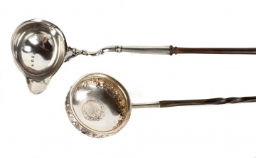 Two Early English Silver Ladles