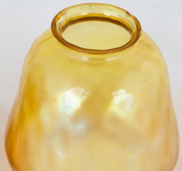 Tiffany Studios, New York Quilted Favrile Shade