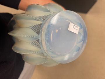 R. Lalique Chamonix Art Deco Vase