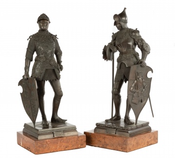 After Peter Vischer the Elder (1460-1529) Bronze Sculptures