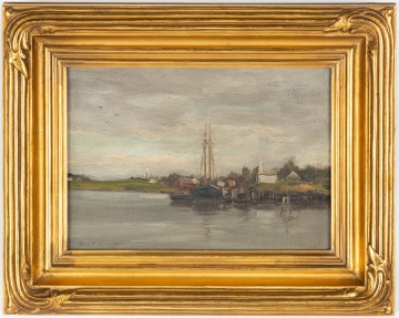 Charles Gruppe (American, 1860-1940) Tusket Nova Scotia