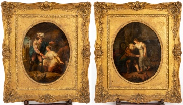Pair of J. B. Ciprani Paintings