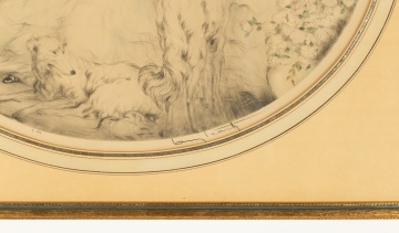 Louis Icart (French, 1888-1950) "Lady of the Camelias"