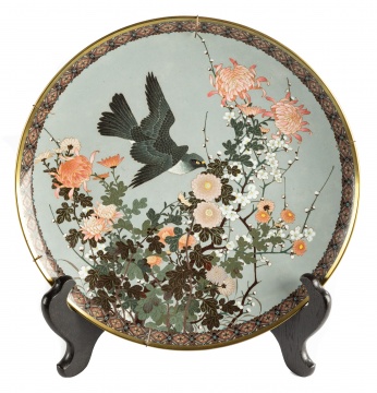 Japanese Cloisonné Plate