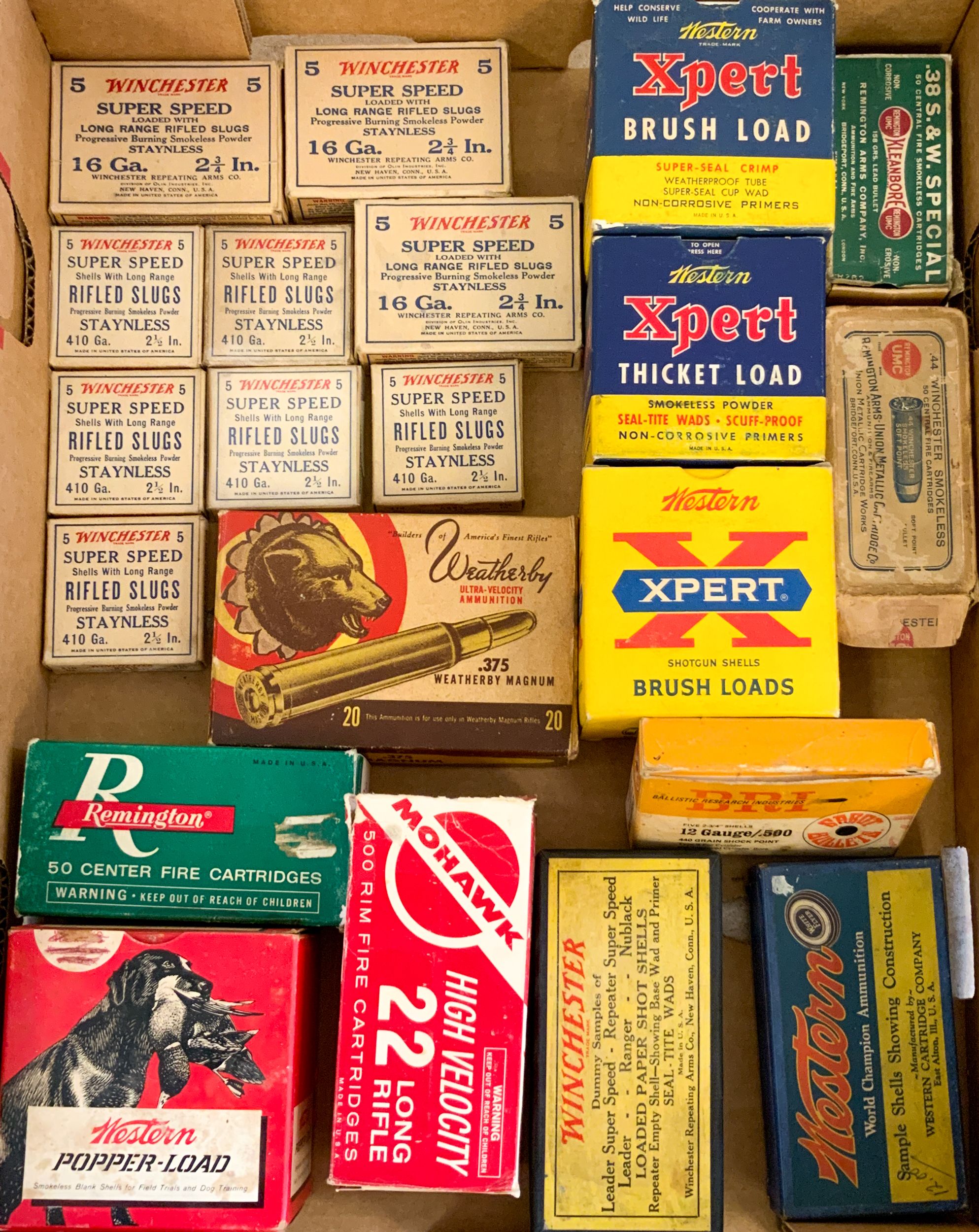 Group of Empty Ammo Boxes Cottone Auctions