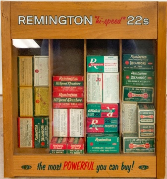 Remington "Hi-Speed" Counter Display