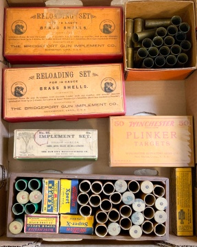 Group of Reloading Sets and Brass 