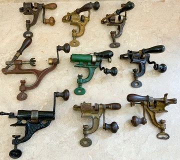 (7) Ideal Manufacturing Reloading Tools, (9) Shotgun Shell Reloading Crimp Tools