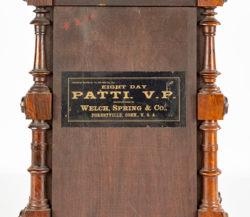 Patti V.P. Welch, Spring & Co. Shelf Clock