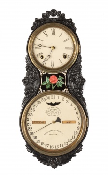 Ithaca Iron Front Wall Clock