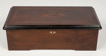 Swiss 10 Tune Cylinder Music Box