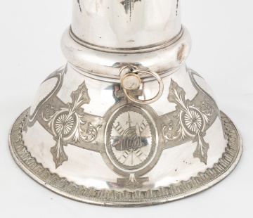 Silver Plated Fireman's Parade Horn