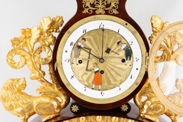 Fine Austrian Portico Clock