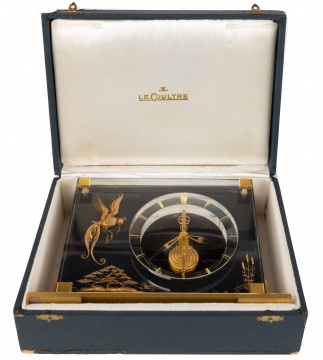 Jaeger-LeCoultre Marina Chinoiserie Mantel Clock
