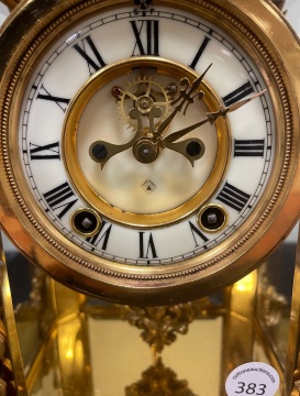 Fine Ansonia Gilt Bronze Shelf Clock