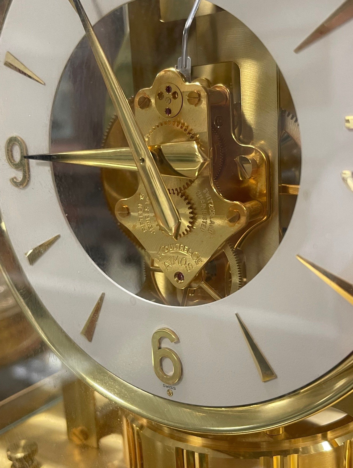 Vintage Le Coultre Atmos Clock | Cottone Auctions