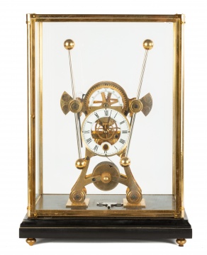 Contemporary Grasshopper Skeleton Clock