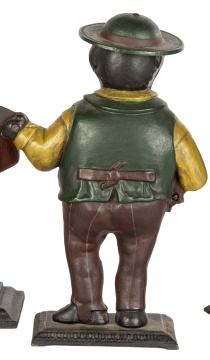 Bradley and Hubbard "Sambo" Blinking Eye Clock