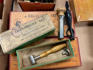Group of Reloading Sets and Brass 