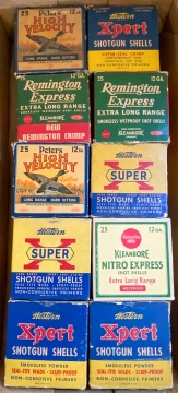 (10) 12 Gauge Shotgun Shell Boxes