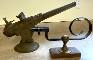 Carbide Canon & Springfield Bayonet Decoration