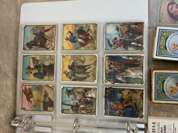 Group of Cigarette Cards, Chewing Gum Cards & Pan Am Expo Playing Cards