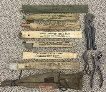 Group of Winchester Items, Reloading Tools, Bullet Molds, Shot & Powder Measures