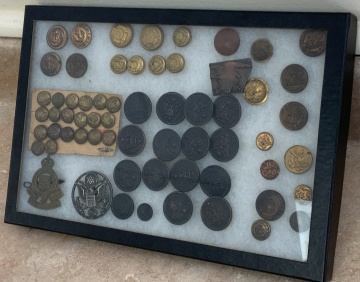 Group of Military Buttons