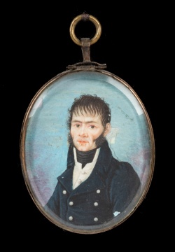 Miniature Portrait of a Gentleman 