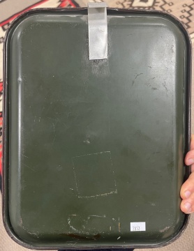 Two Tin Lithograph Advertising Trays