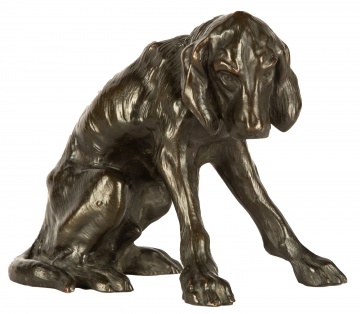 JL Drucklieb Bronze Dog