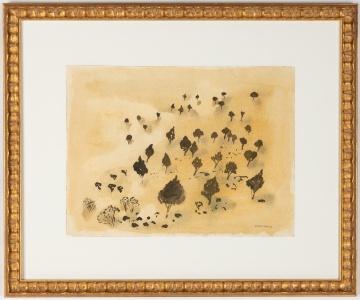 Martha Visser't Hooft (American, 1906-1994) Abstract Landscape