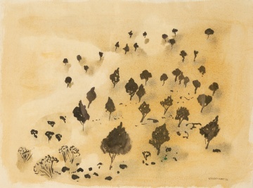 Martha Visser't Hooft (American, 1906-1994) Abstract Landscape