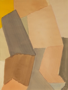 (2) Philip Pavia (American, 1912-2005) Untitled, 1962