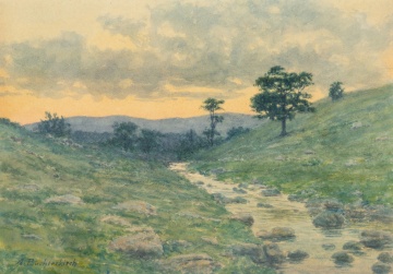 Armin Buchterkirch (American, 1859-1915) Landscape