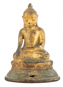 Gilt Metal Buddha