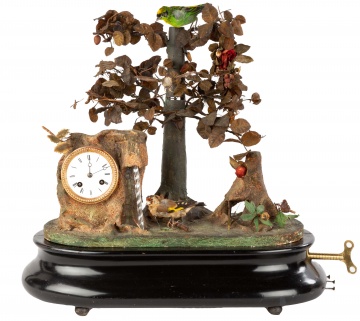 French Clock with Automaton