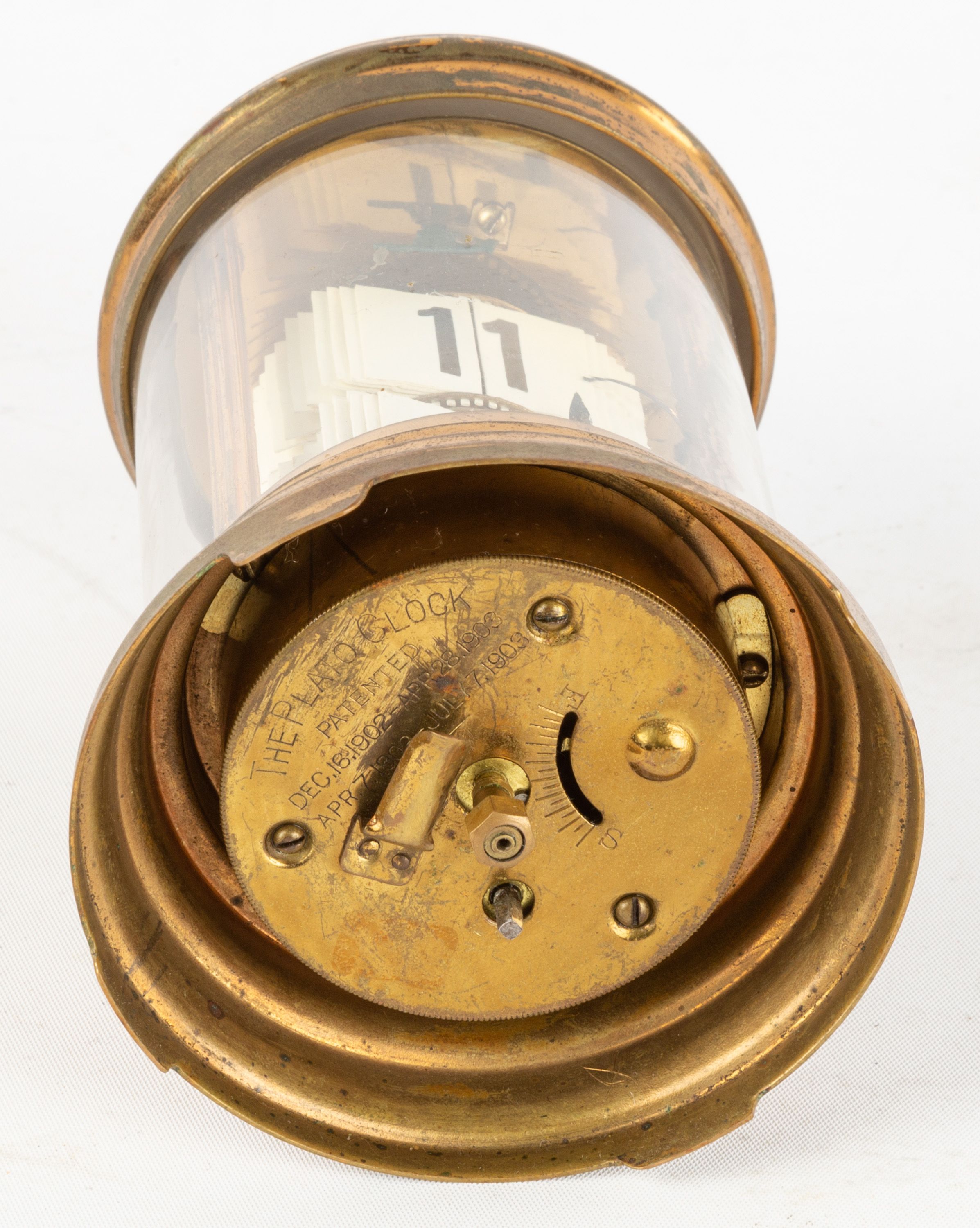 Plato Clock Company Rotary Clock Cottone Auctions