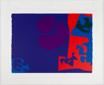 Patrick Heron (British, 1920-1999) "January 1973 : 18"