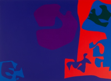 Patrick Heron (British, 1920-1999) "January 1973 : 18"