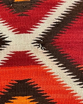 Navajo Transitional Eye Dazzler Weaving