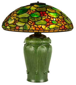Contemporary Style of Tiffany Studios Nasturtium Lamp