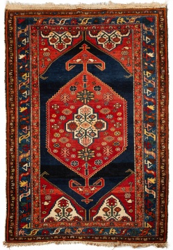 (2) Caucasian Hamadan Oriental Rugs