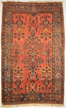 (2) Sarouk Oriental Rugs