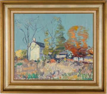 Milton W. Holm (American, 1903-1999) Landscape