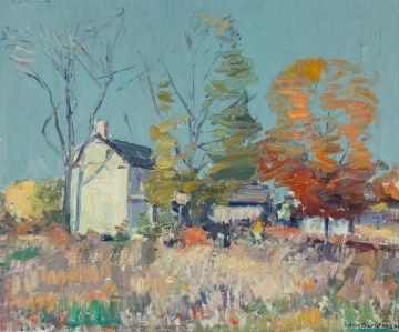 Milton W. Holm (American, 1903-1999) Landscape