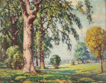 Volney Allan Richardson (American, 1880-1955) "Park Meadows"