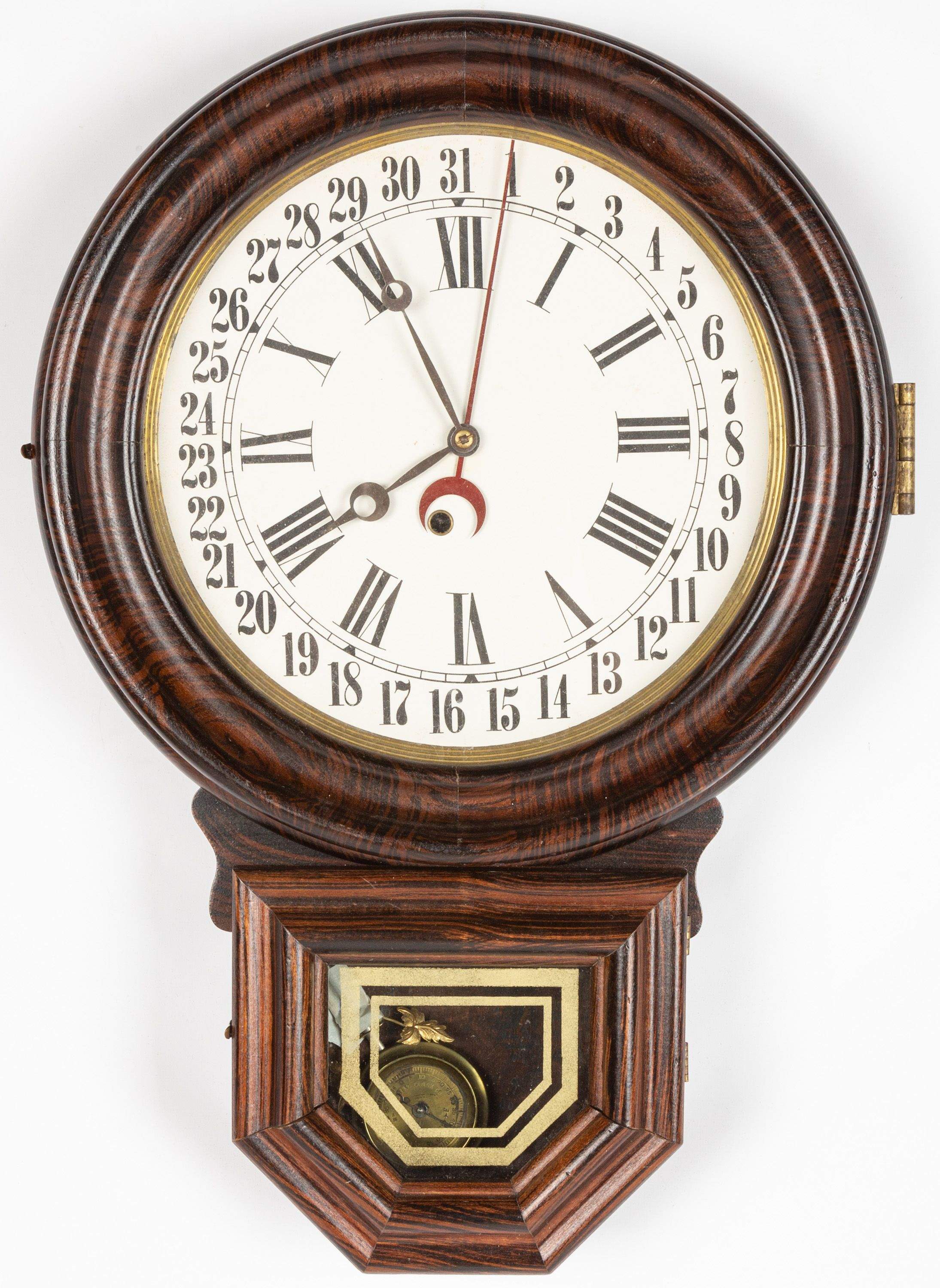 Gilbert Calendar Wall Clock Cottone Auctions Gilbert Calendar Wall Clock Cottone Auctions